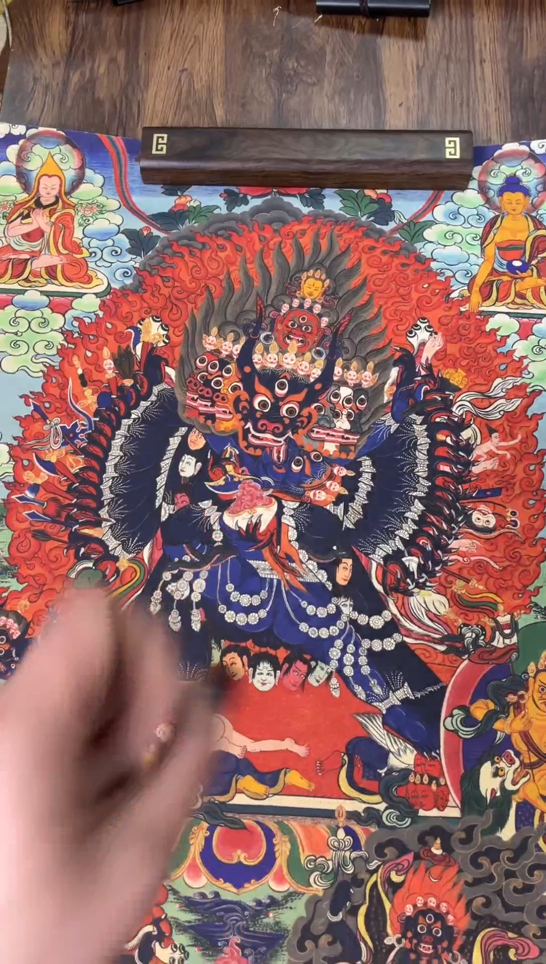 卷轴画晓晓的唐卡tk16