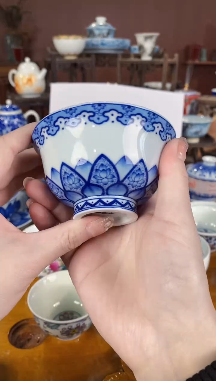 【闪购商品】杯景德镇陶瓷一个////