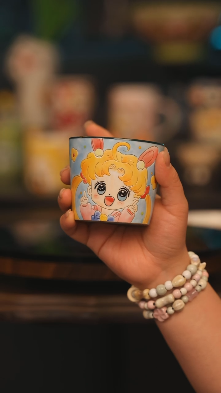 【闪购商品】摆件景德镇釉下彩绘设计师款式陶瓷