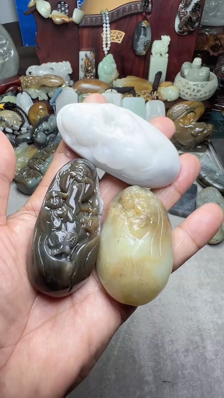 【闪购商品】和田玉把件未镶嵌3