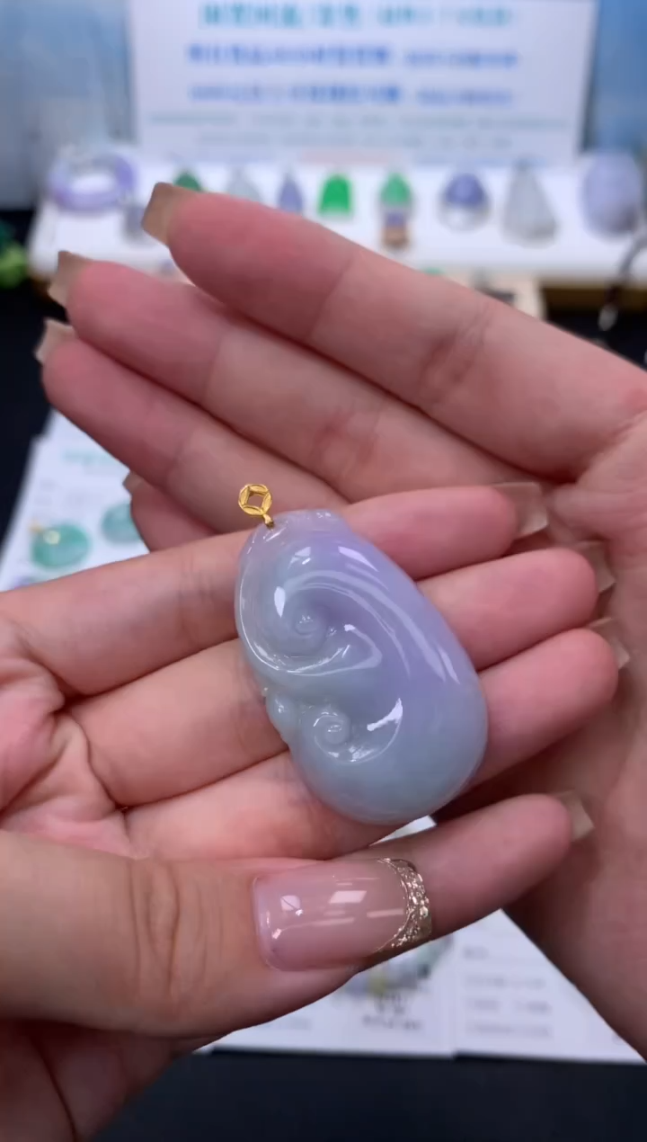 定制翡翠18K金镶嵌模式推广期48小时鉴赏期