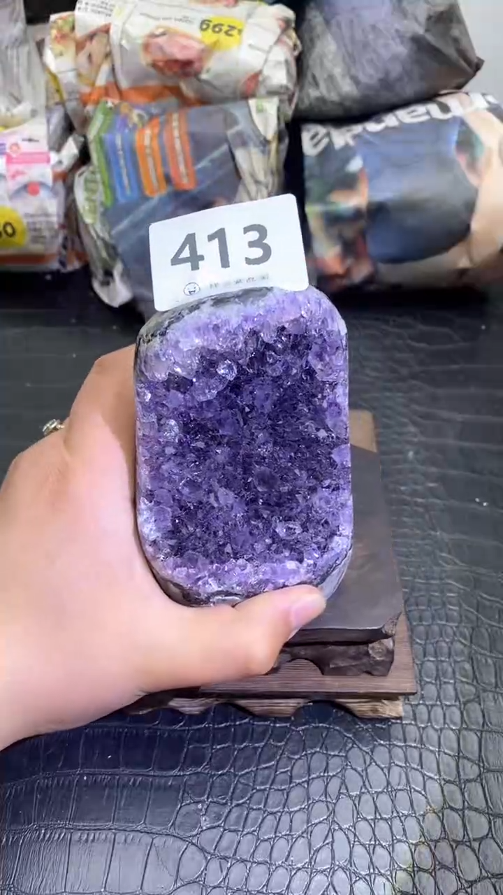 【闪购商品】紫晶1未镶嵌紫晶摆件413