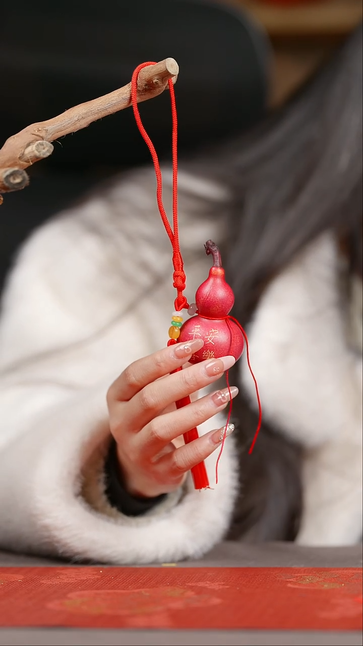 【闪购商品】1766葫芦摆件车挂手持