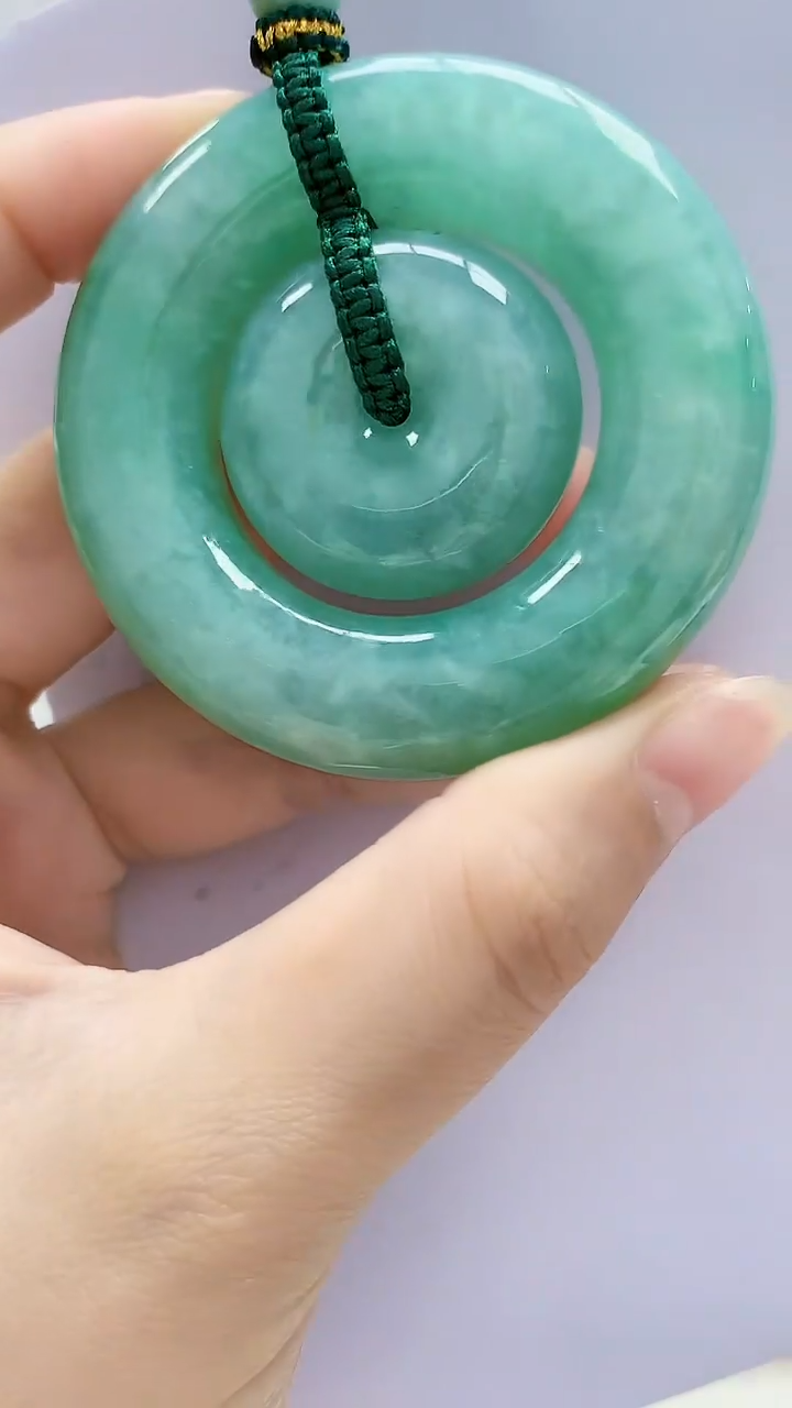 未镶嵌定制翡翠5060lr-毛货挂件43