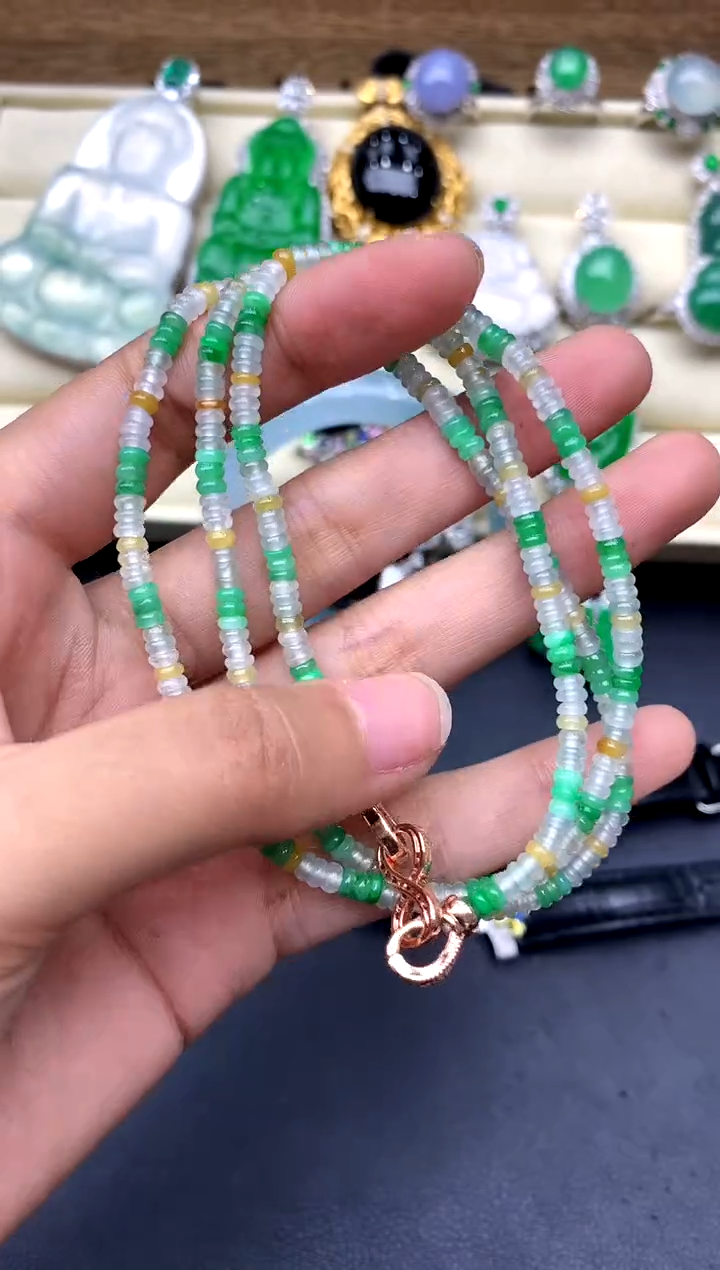 【闪购商品】翡翠手串未镶嵌224-中国好珍宝