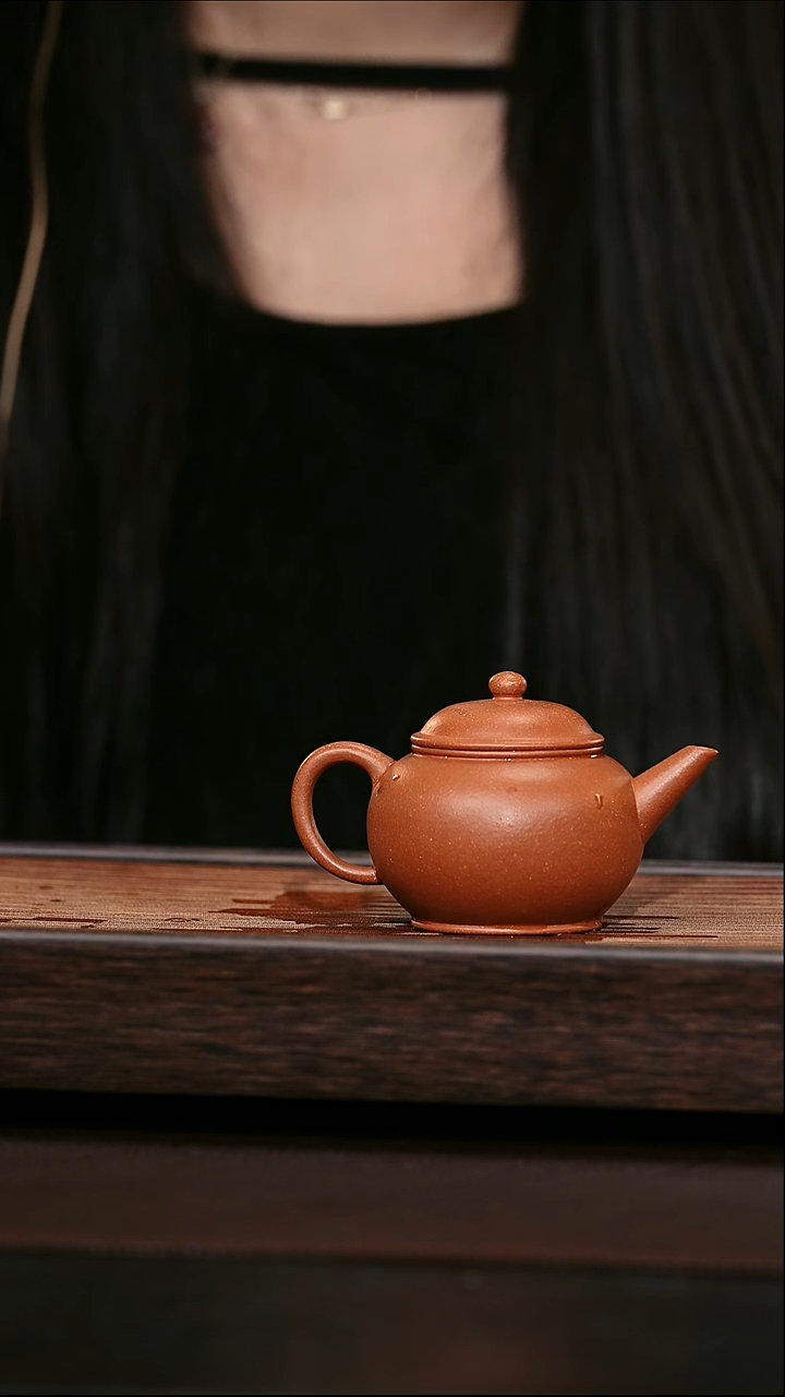 茶壶紫砂原矿紫砂壶   水平 110cc  