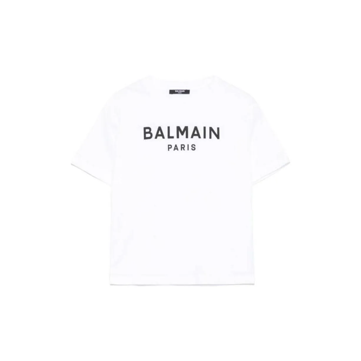 未使用 BALMAIN/巴尔曼 T恤 SS25童装Logo圆领短袖 ZC
