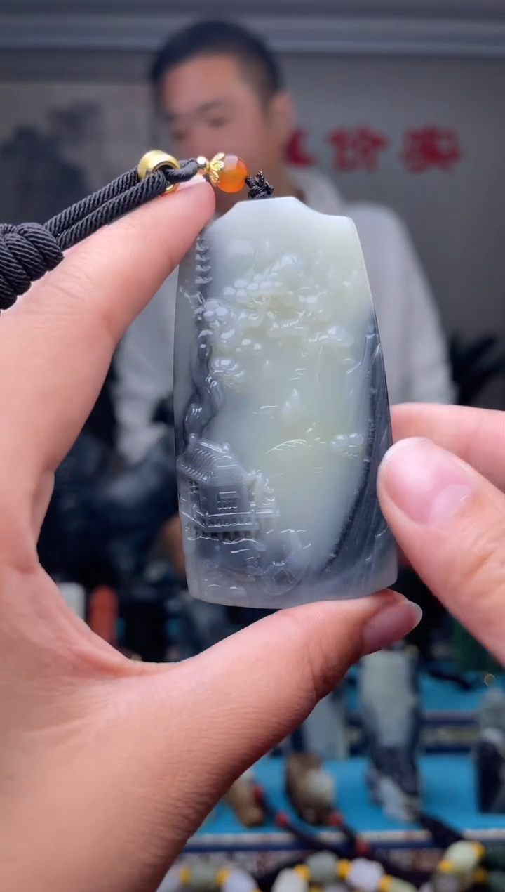 未镶嵌和田玉挂件1