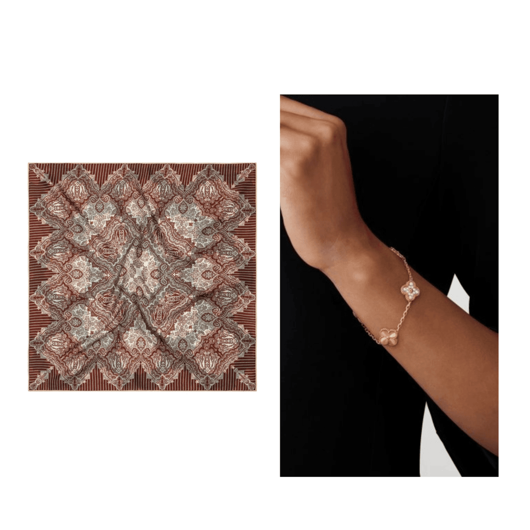 《红薯版》V01幸运草简约时尚女士印花帽1127-1