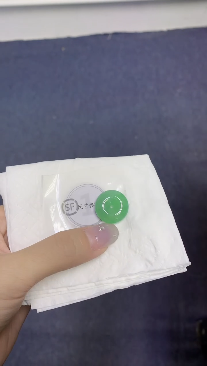 颈饰未镶嵌翡翠天然缅甸翡翠A货百元以上9元证书费自理