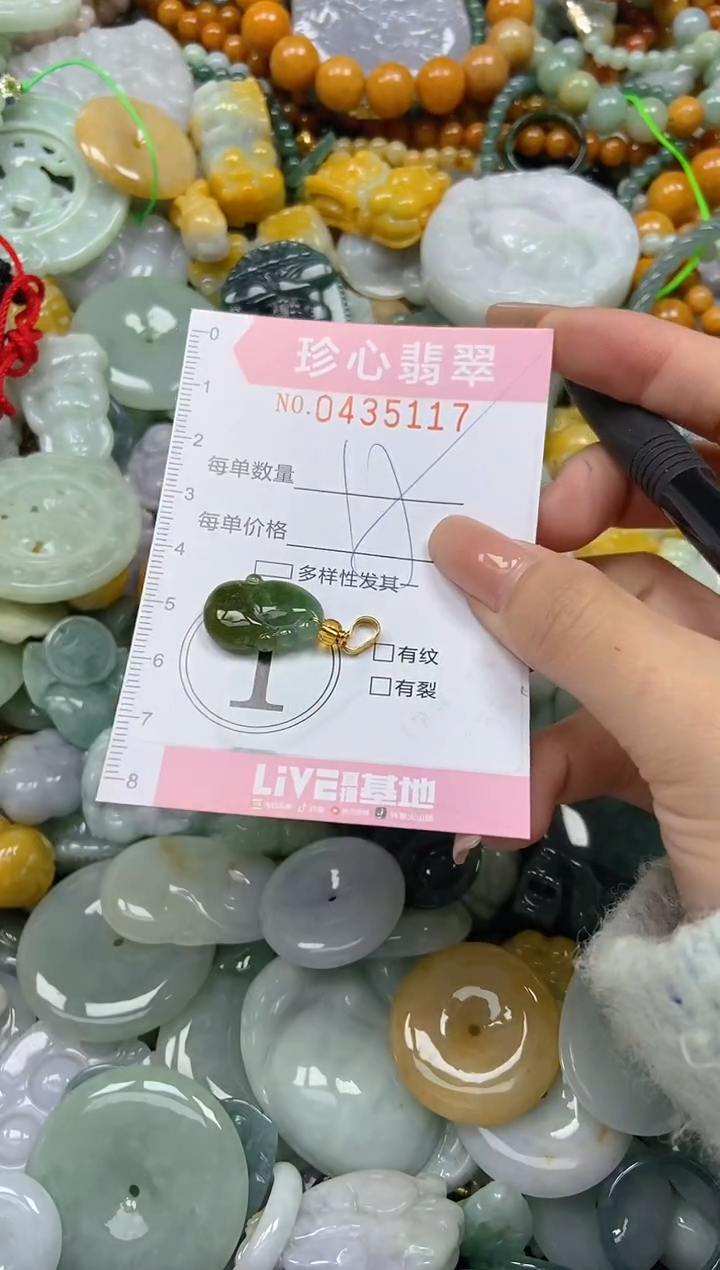 颈饰未镶嵌翡翠闪购0435117