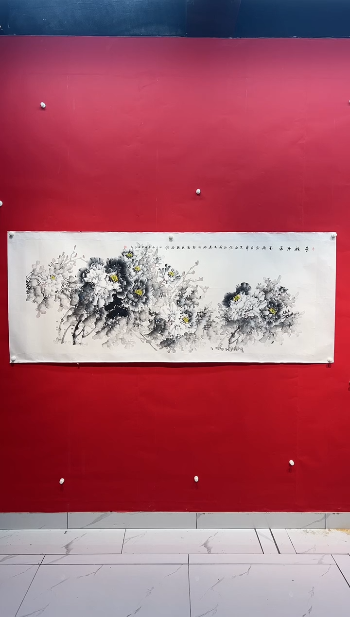 国画画家陆远华纯手绘原作