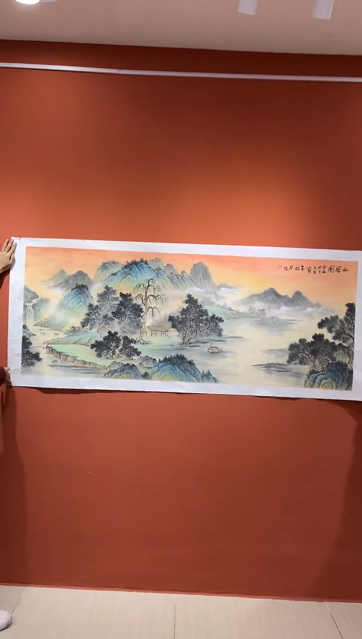 【闪购商品】国画郑乐华绘画手绘作品6-7