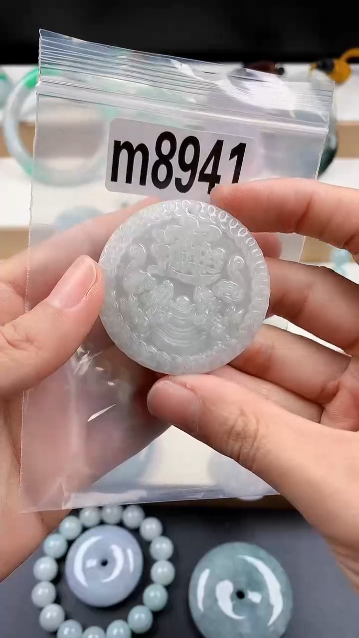 颈饰未镶嵌翡翠天然翡翠吊坠挂件