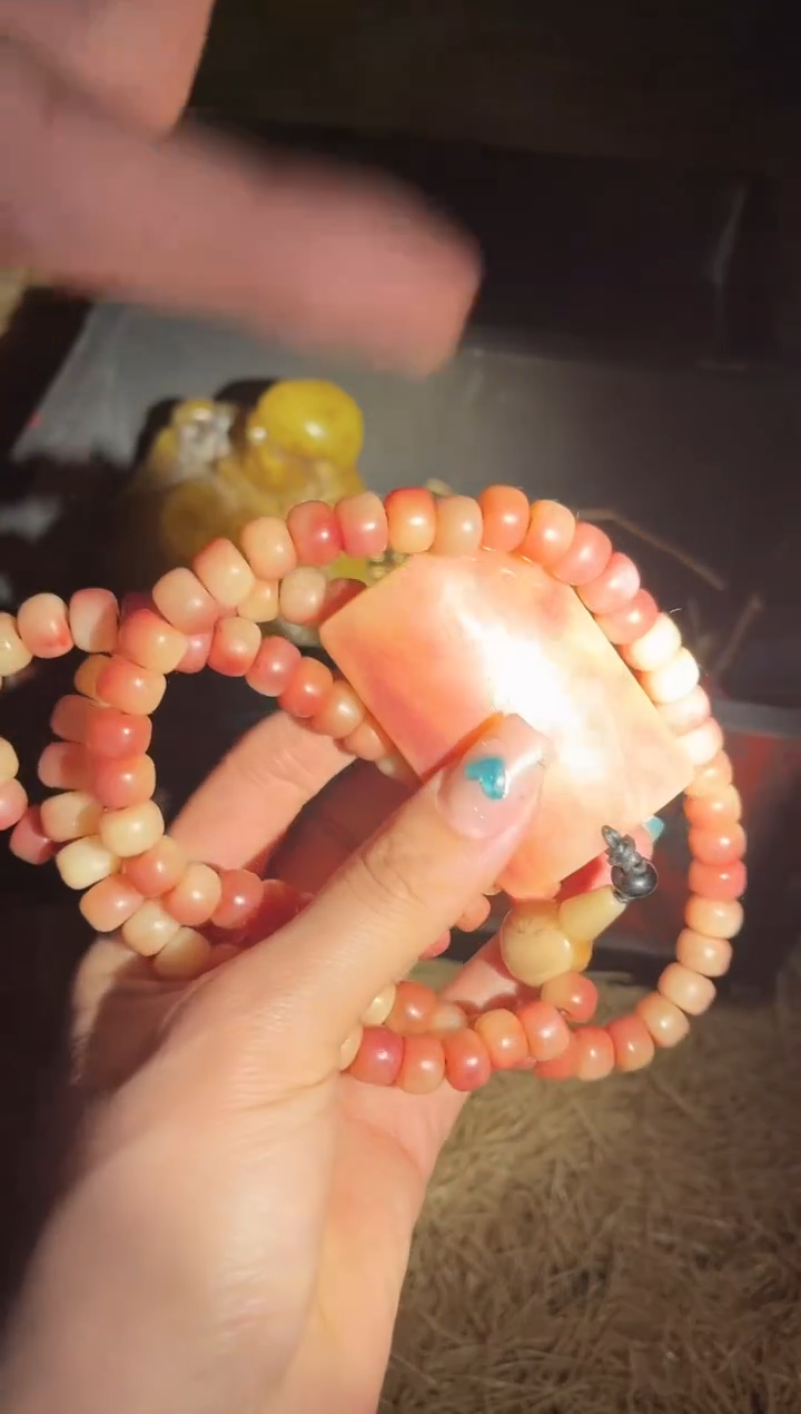 【闪购商品】【闪购商品】【闪购商品】粉色无事牌项链12345