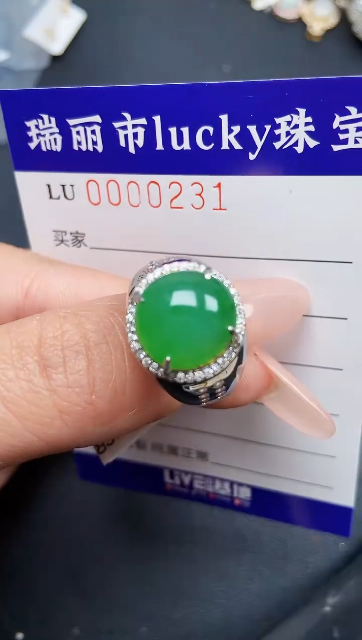 【闪购商品】翡翠颈饰银S925镶嵌0231