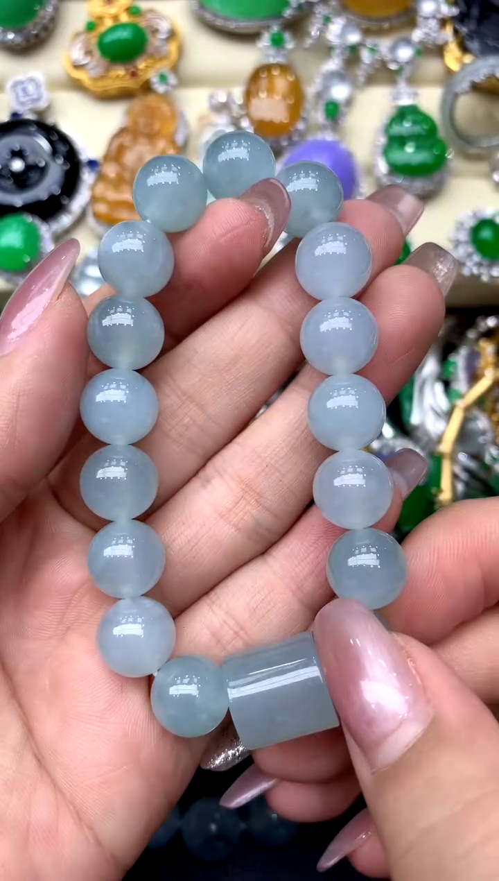 未镶嵌手链翡翠329-中国好珍宝