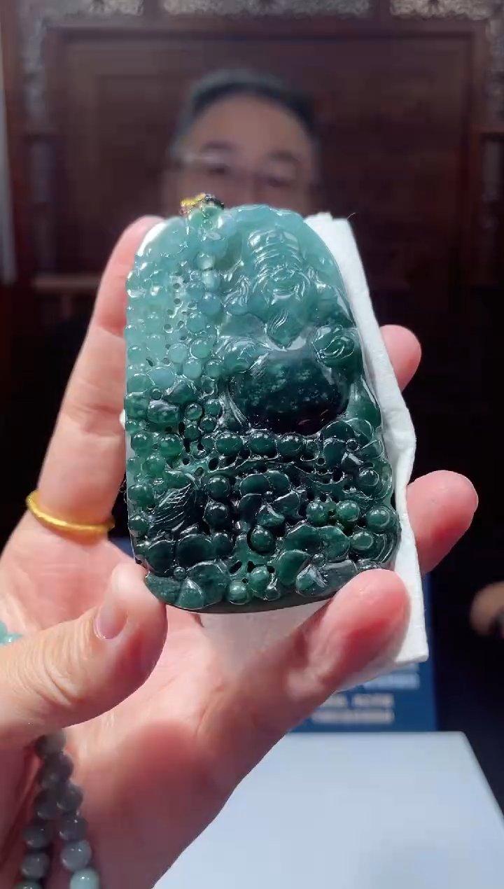 颈饰未镶嵌翡翠X-@@KJZM120656多样性发一