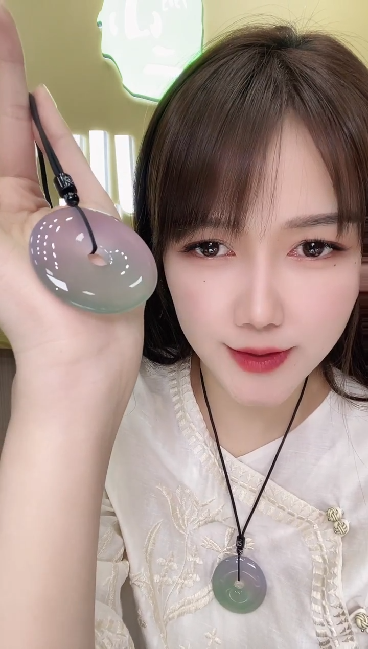 未镶嵌颈饰玛瑙/玉髓374468/玛瑙平安扣   多样性一件发