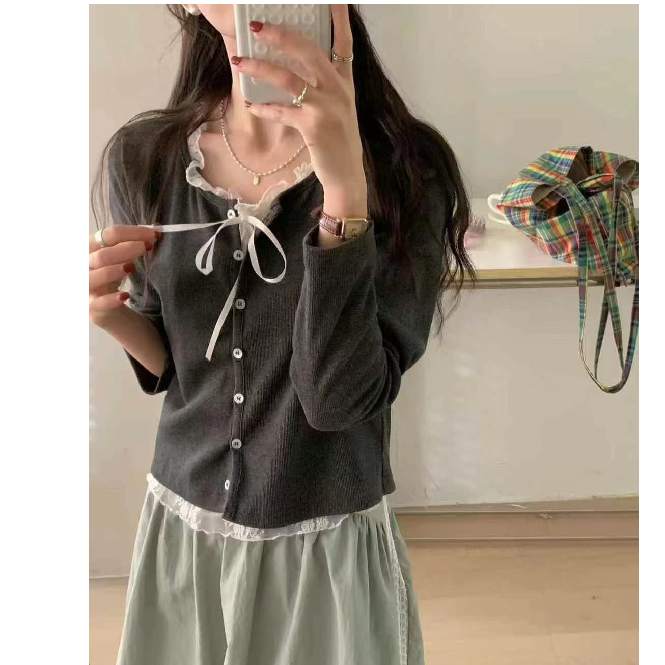 韩系时尚百搭气质上衣