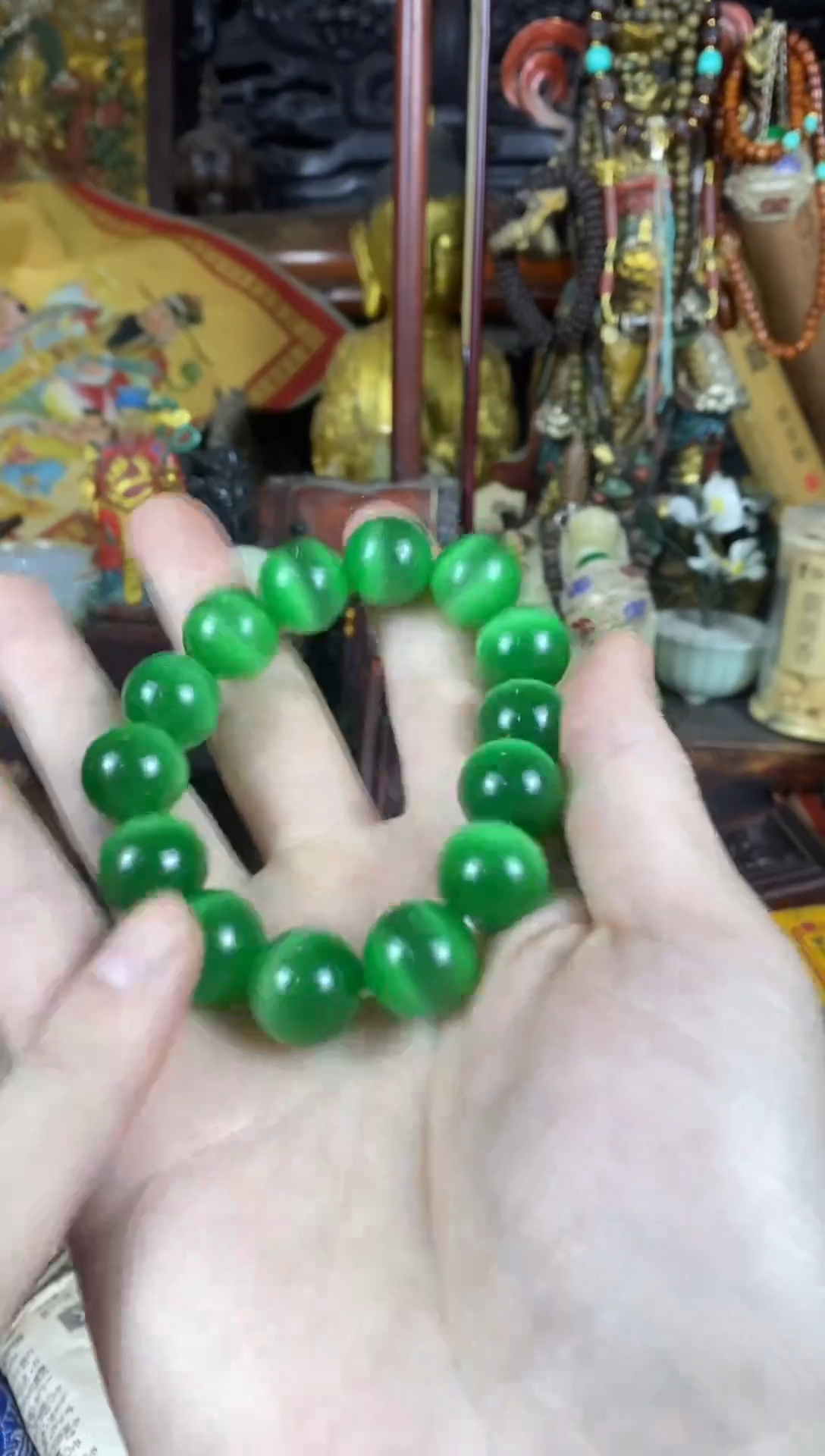 【闪购商品】和田玉（糖玉）手链未镶嵌77（收到货有问题联系客服）