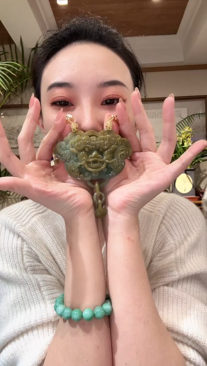 【闪购商品】翡翠颈饰未镶嵌国风