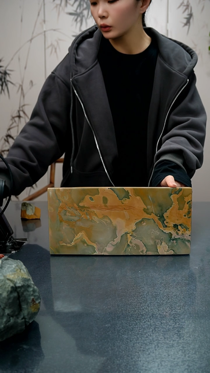 【闪购商品】31/15公分苴却砚素面干泡