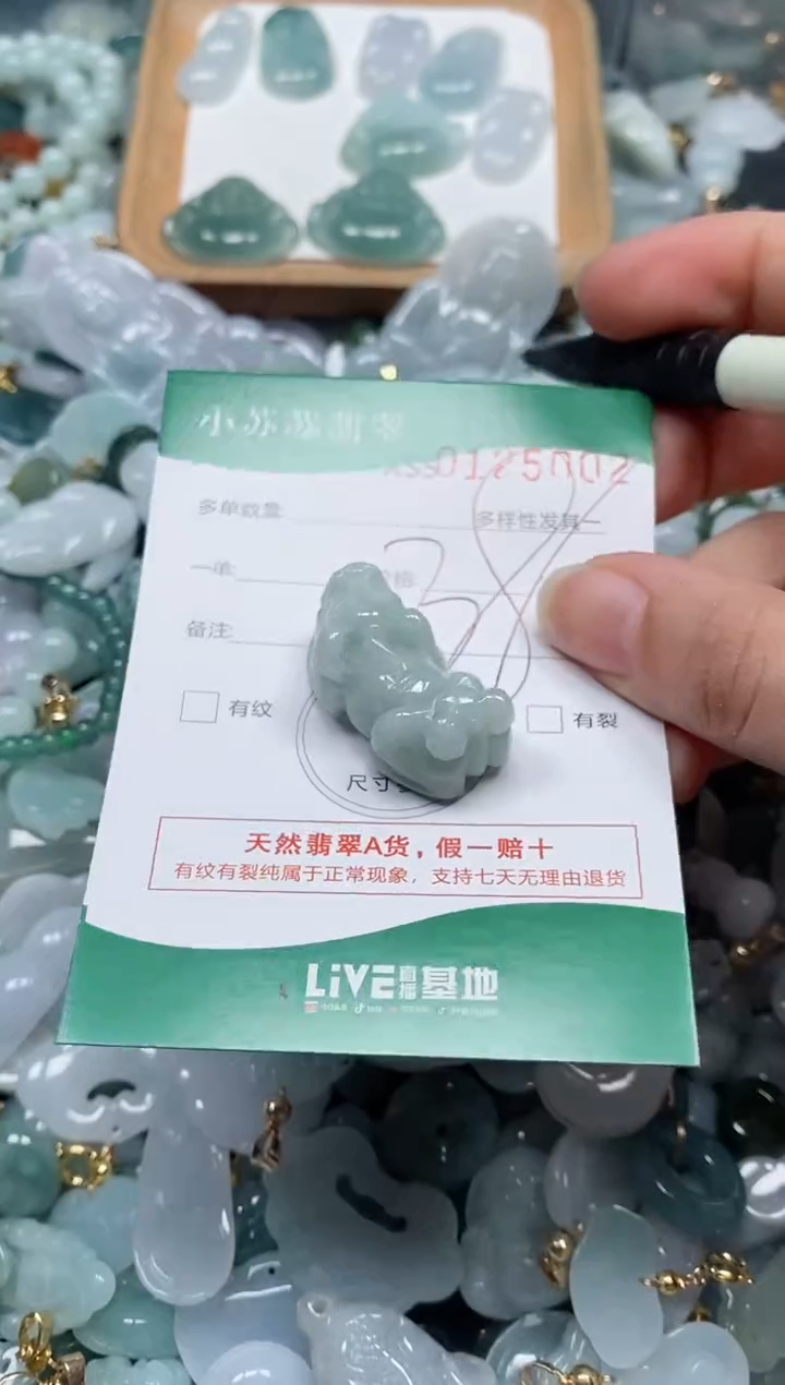 【闪购商品】翡翠颈饰未镶嵌闪购商品0125002