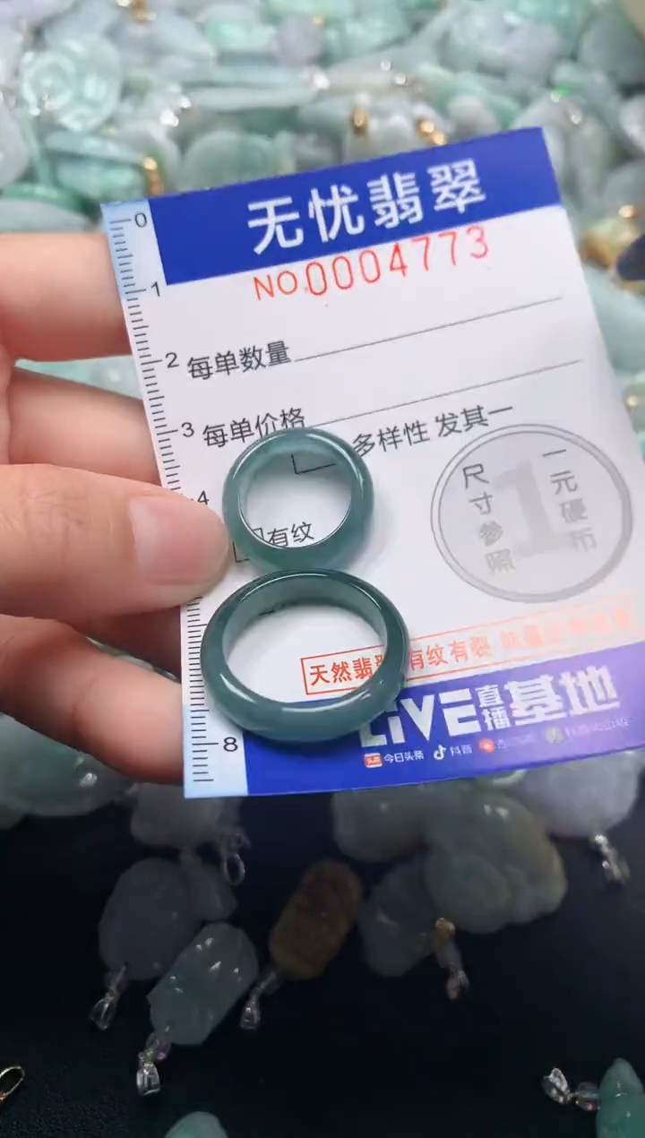 颈饰未镶嵌翡翠4773