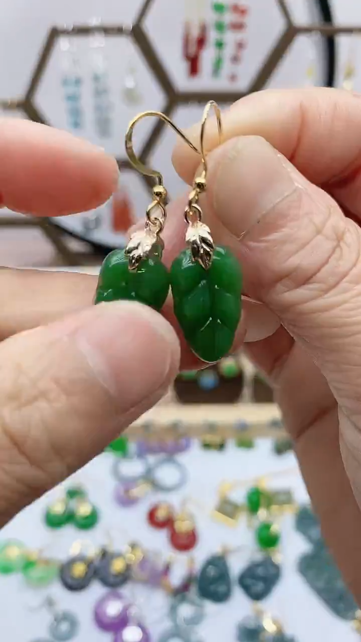 未镶嵌和田玉耳饰191