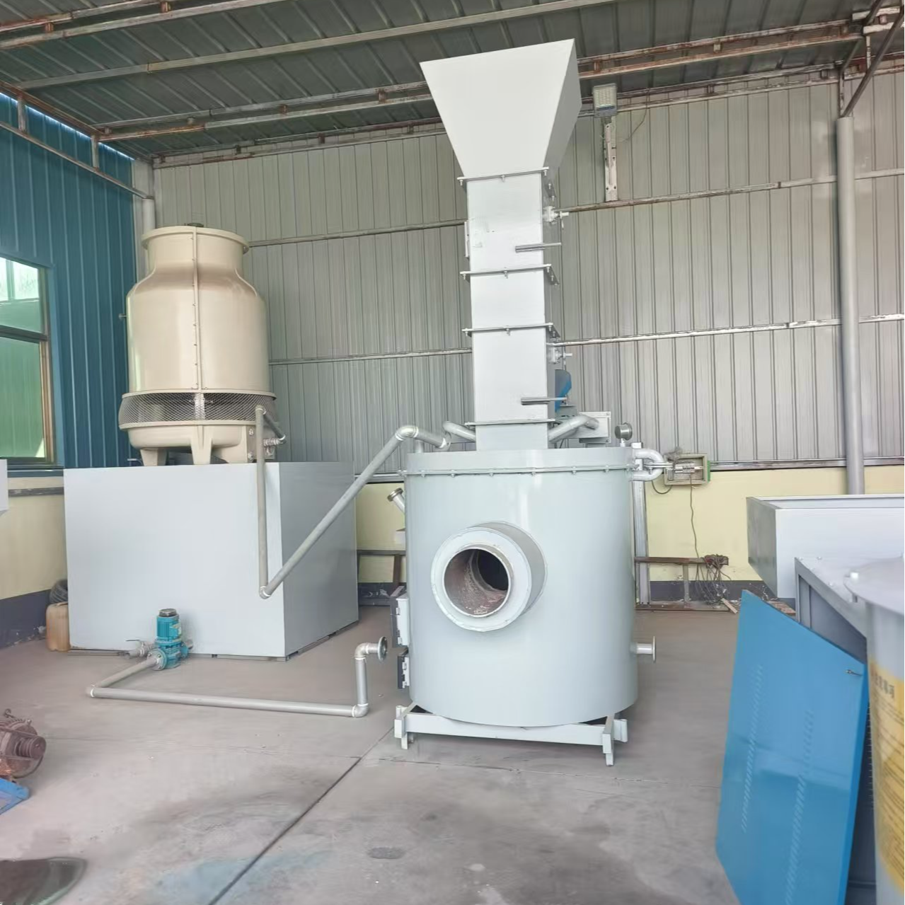 水冷型木块颗粒两用燃烧机改造锅炉，烘干设备，全自动控制节省燃料