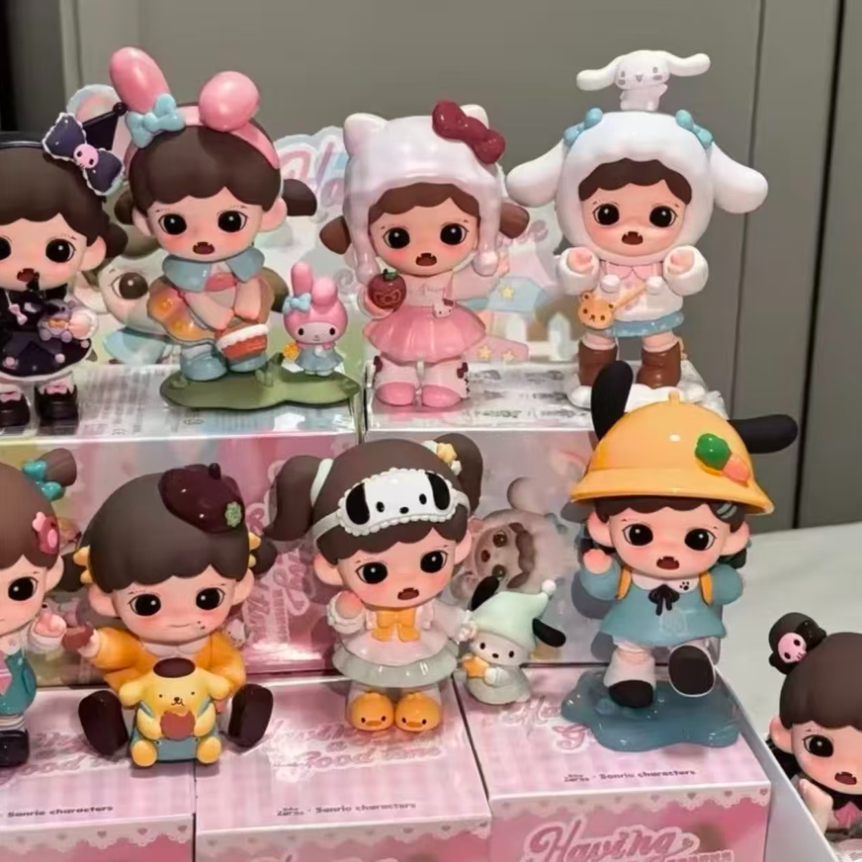 漫游美好时光系列盲盒潮玩手办车载摆件礼物（可主播代拆）