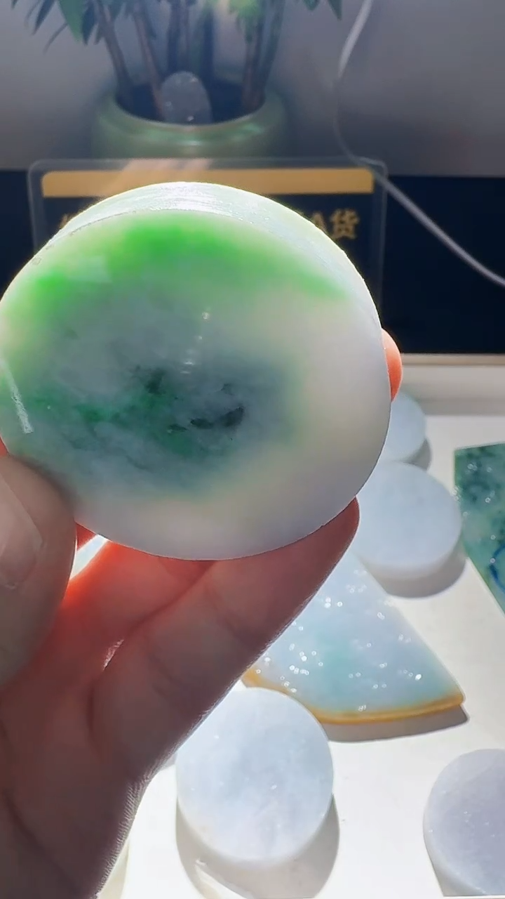 未镶嵌挂件翡翠翡翠386