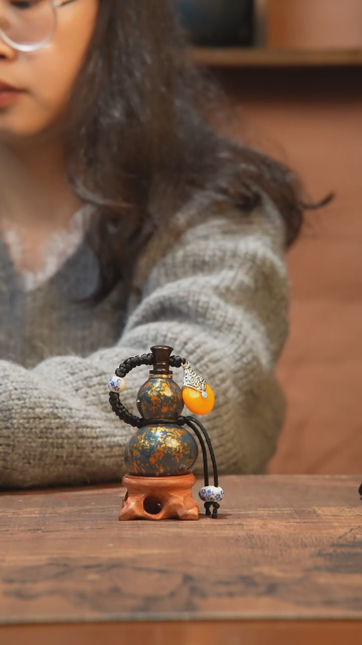 【闪购商品】636号-大漆开口小葫芦手捻