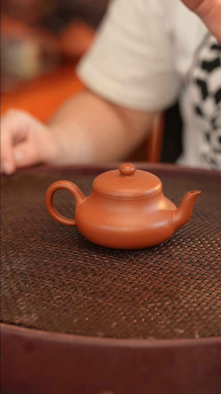 茶壶紫砂全手 大红袍 君德 120cc