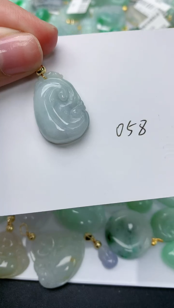 【闪购商品】翡翠吊坠(不含链)未镶嵌058