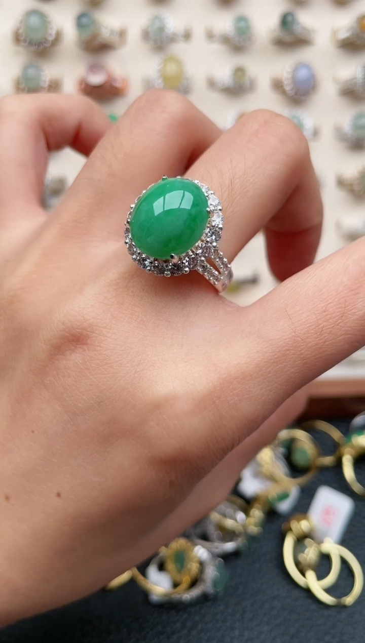 【闪购商品】翡翠戒指未镶嵌11111111111