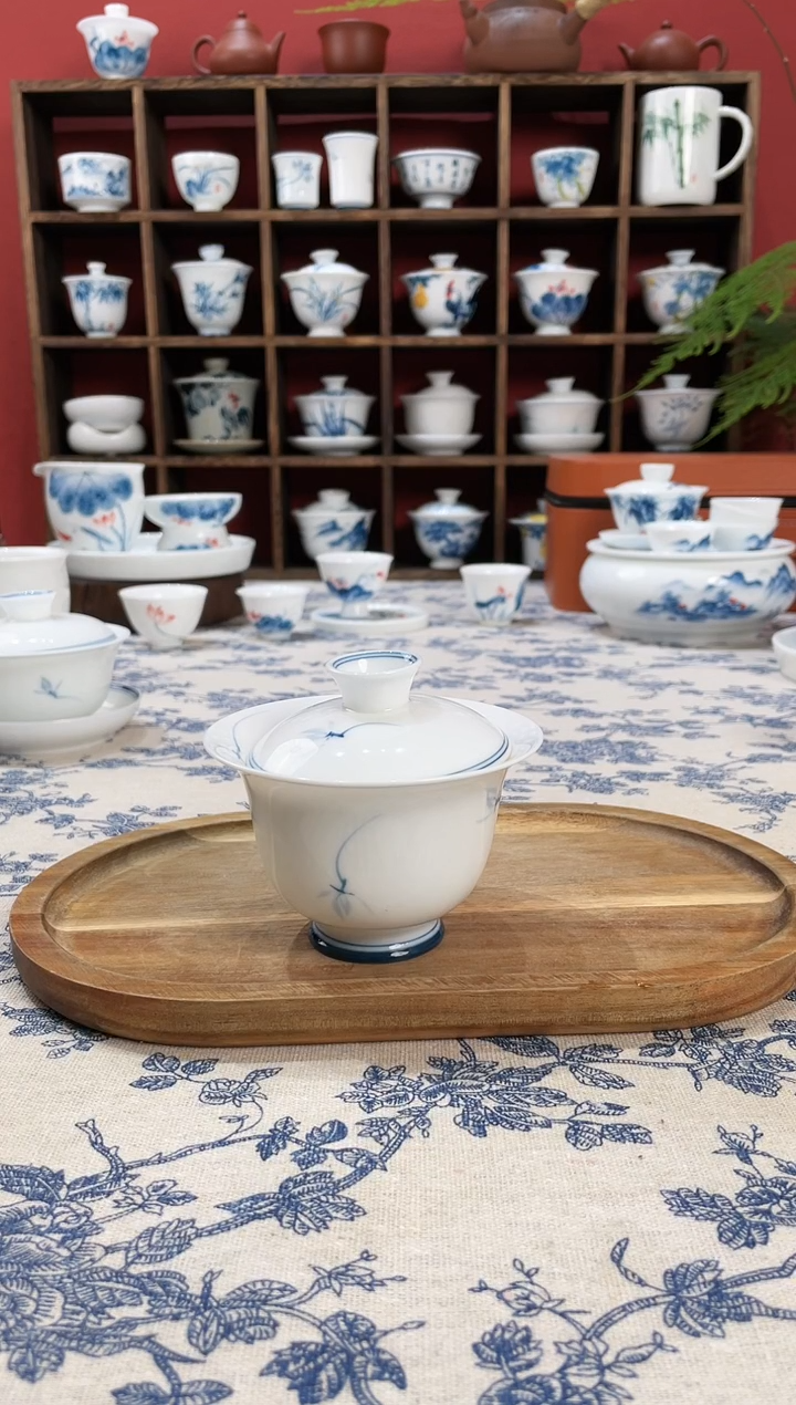 【闪购商品】盖碗/杯群芳斋闪购链接（以闪拍图片为准）