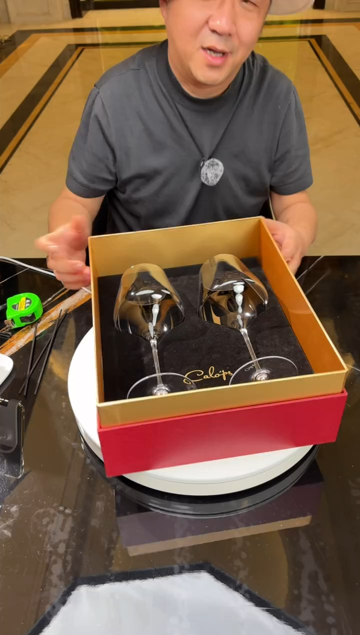 【闪购商品】摆件Y5红酒杯子一组2支