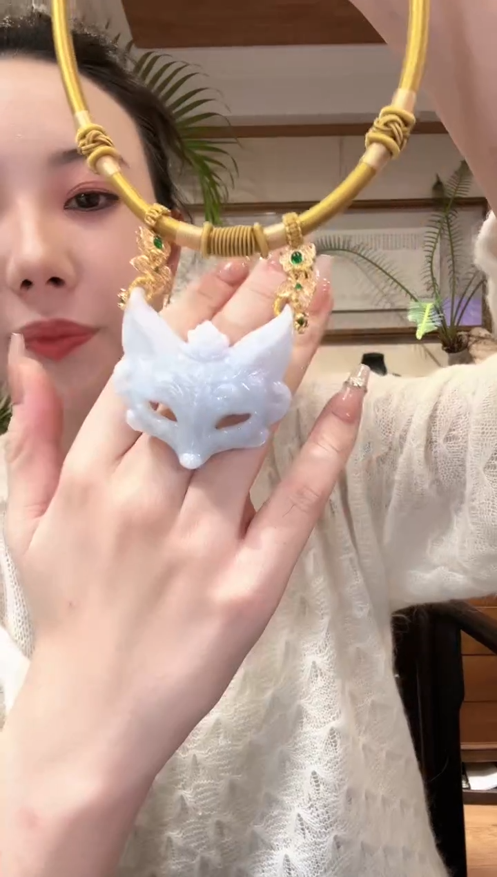 【闪购商品】翡翠颈饰未镶嵌国风