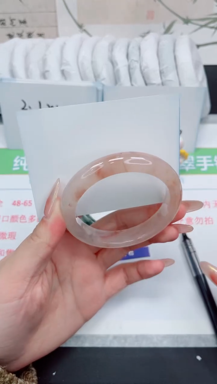 【闪购商品】石英质玉手镯未镶嵌193-59.4