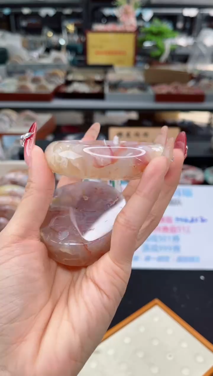 【闪购商品】石英质玉手镯未镶嵌57圈口（赠品镯心）6681450