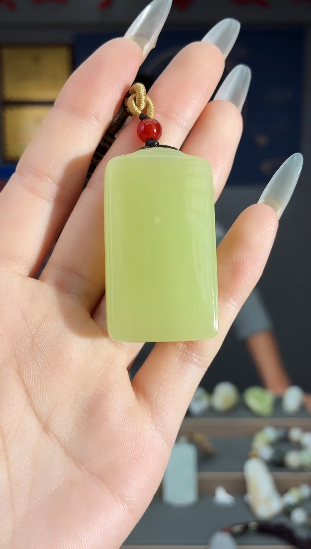 颈饰未镶嵌和田玉1