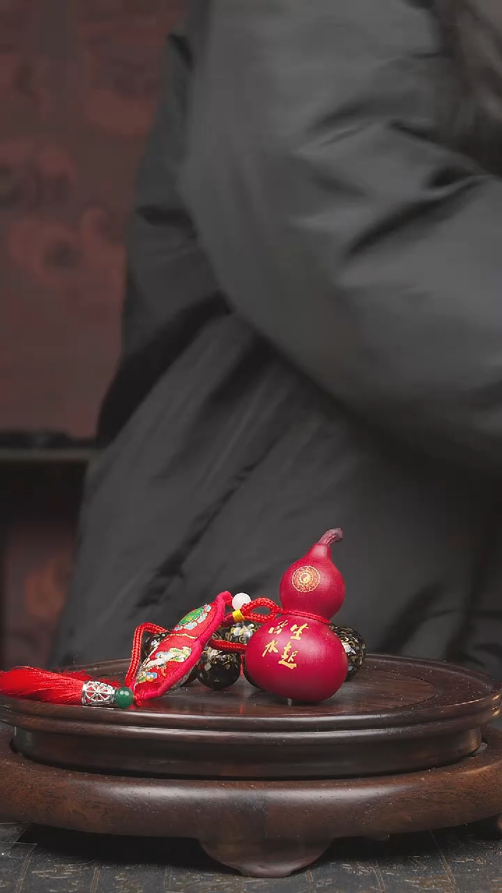 【闪购商品】358号大漆酒葫芦一物一图