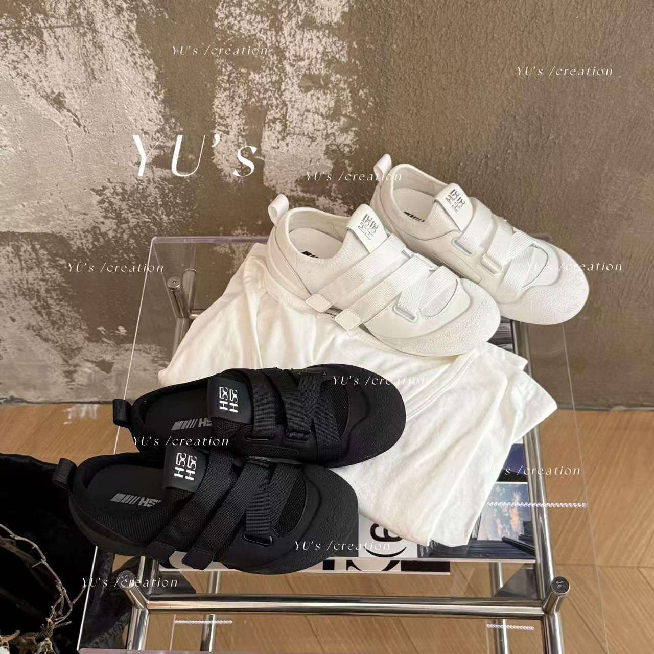 H55-白绷带/黑绷带裸感袜子鞋赤足鞋31-2607-GZ