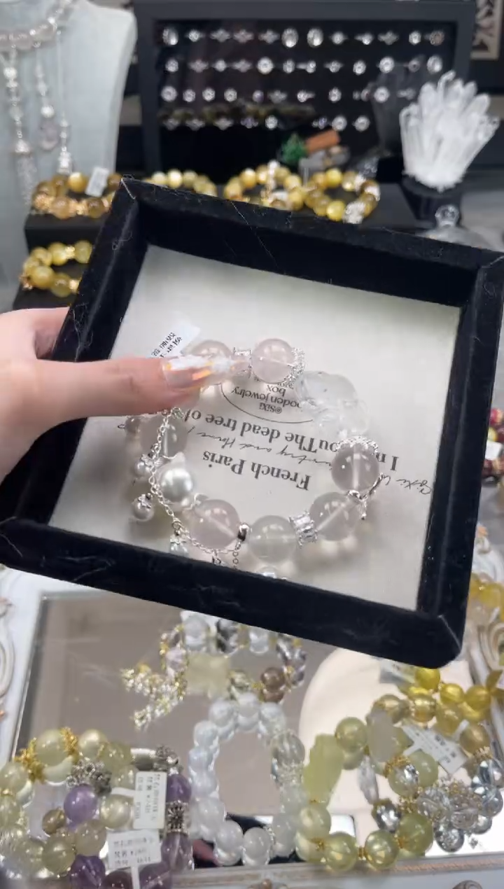 【闪购商品】水晶手链未镶嵌天然水晶 多样性发货