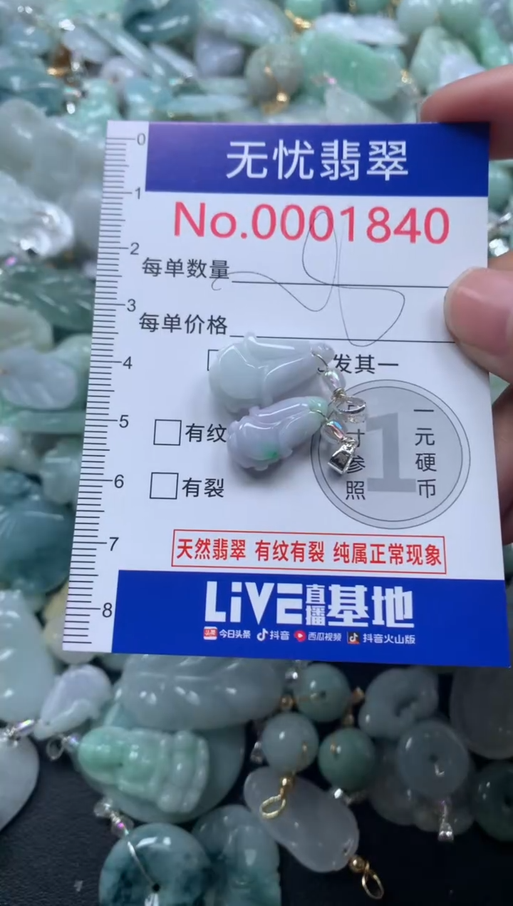 颈饰未镶嵌翡翠1840