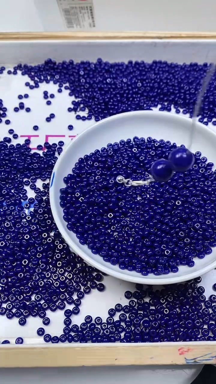 未镶嵌散珠玛瑙/玉髓E757 青金蓝玛瑙算盘珠2*4mm100个8元
