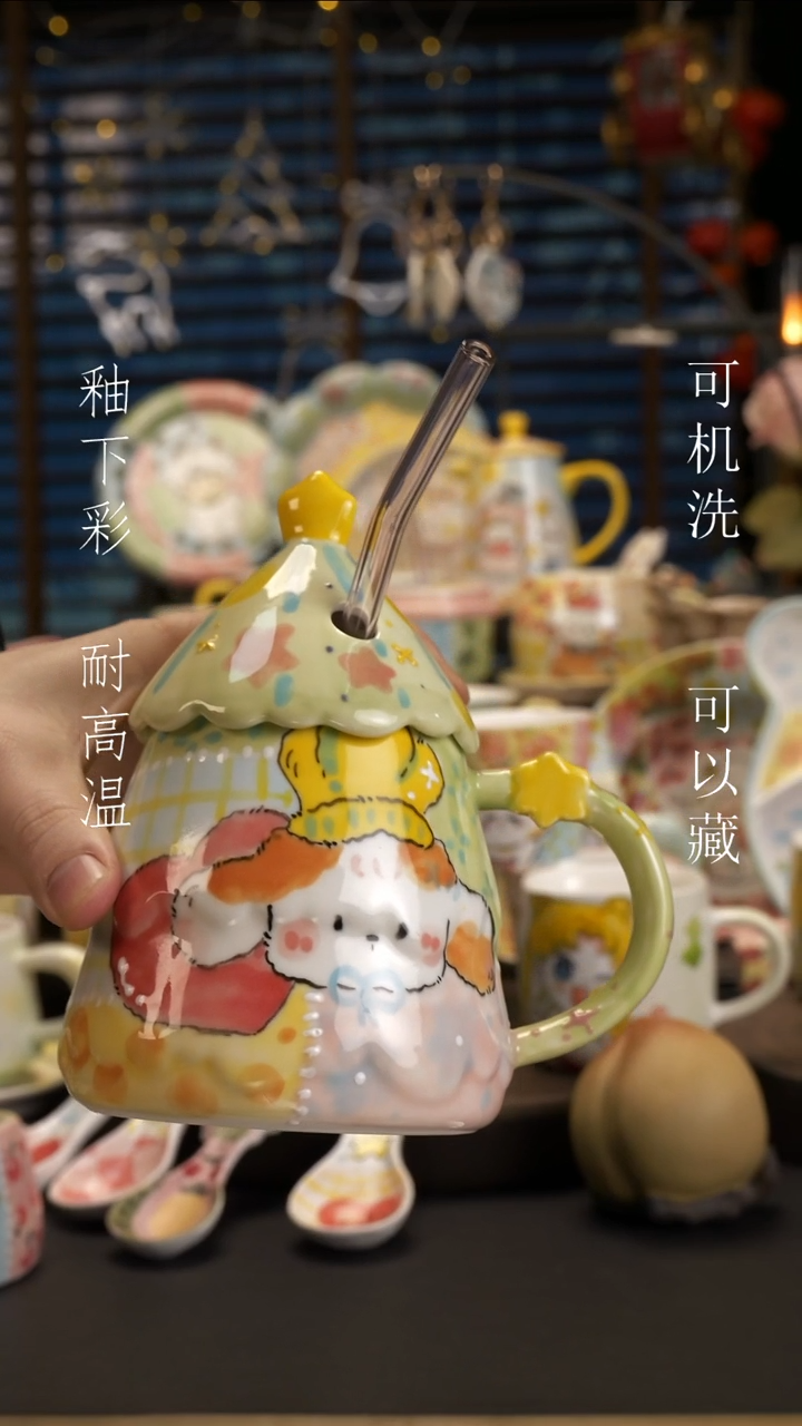【闪购商品】【原创设计】景德镇手绘陶瓷