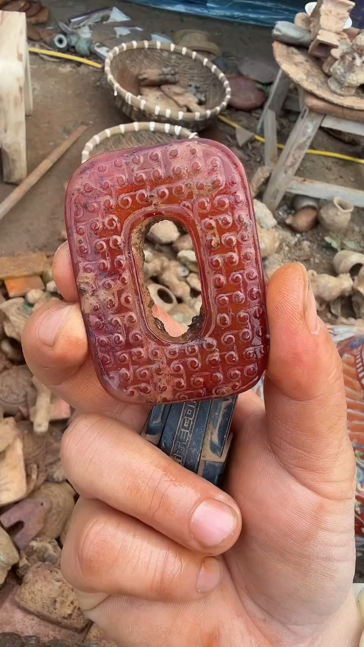 未镶嵌岫岩河磨玉（透闪石质玉）挂件j**e岫岩河磨玉